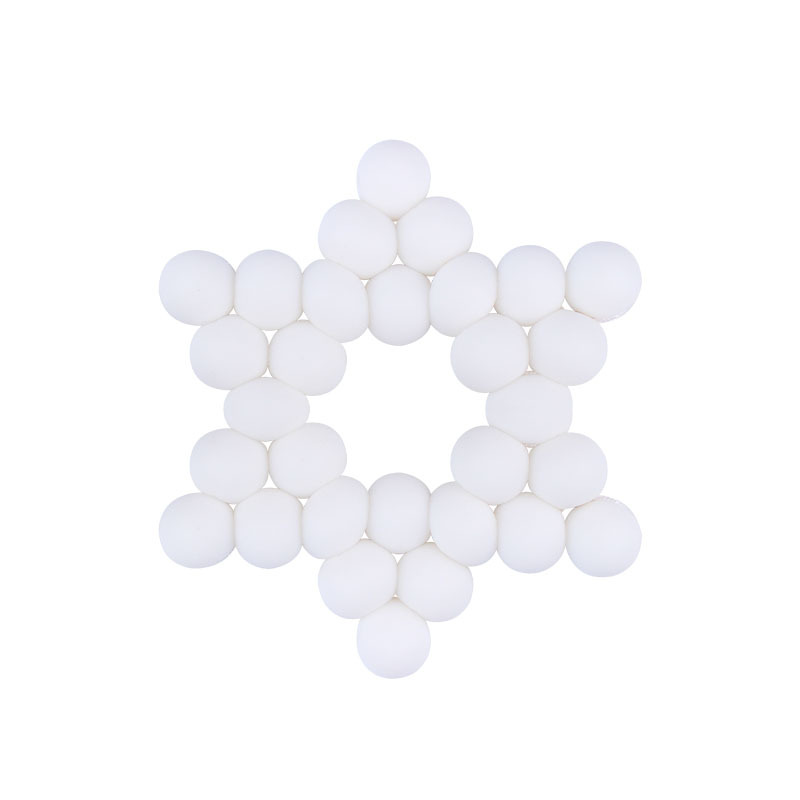 Nuevos suministros para bebés DIY creativo cuentas de silicona mordedura de pegamento dientes de bebé pulido palo estrella de seis puntas juguete mordedor