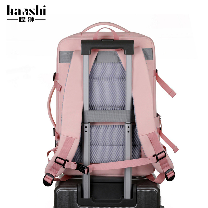 Mochila casual transfronteriza para hombres y mujeres de gran capacidad Multi-impermeable bolsa de ordenador mochila de equipaje funcional mochila de viaje
