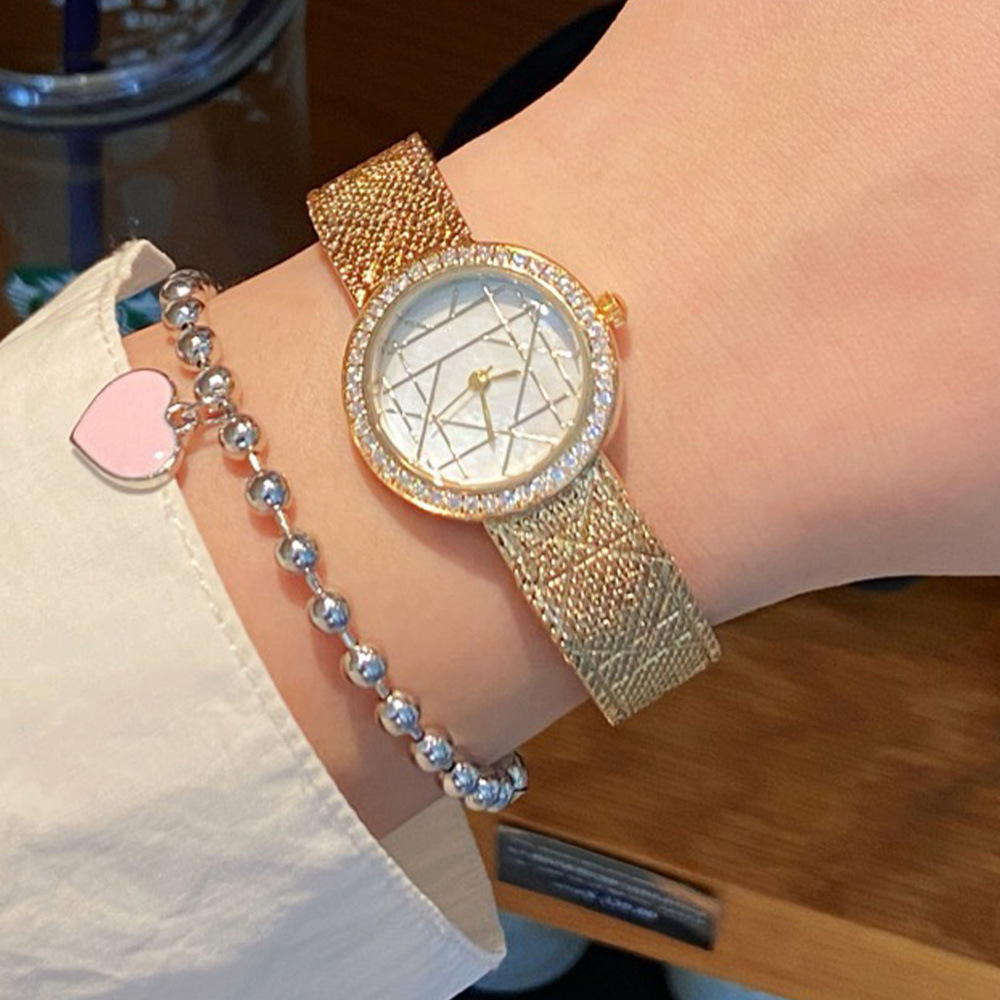 Cross-Border Hot-Selling Dijia Arc Design Women's Quartz Watch Manufacturer Wholesale Quartz Watch Tt603