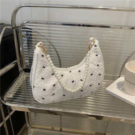 2025夏季新款个性单肩包时尚简约小众休闲高颜值通勤腋下包