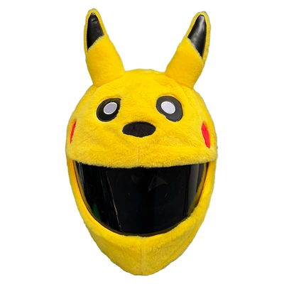 Cross-Border Plush Personalized Animal: Dəbilqə (Kaska) aksesuarları - pikachu