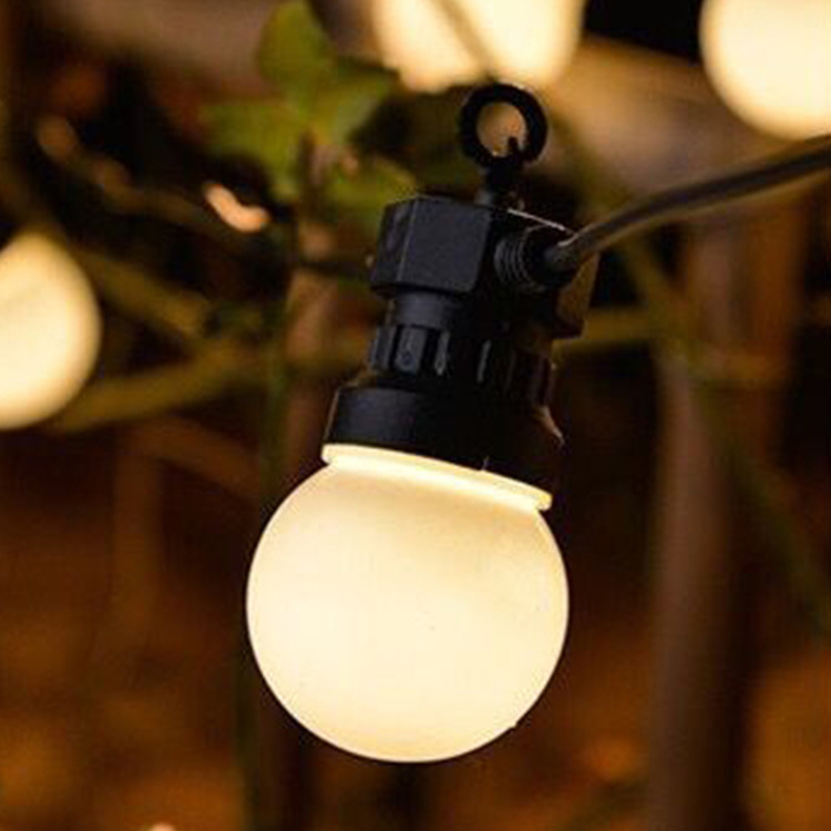 LED Super Bright G50 Large Bulb Waterproof String Lights Courtyard Festival Atmosphere Decoration Lanterns Wedding Decoration Scene Lights