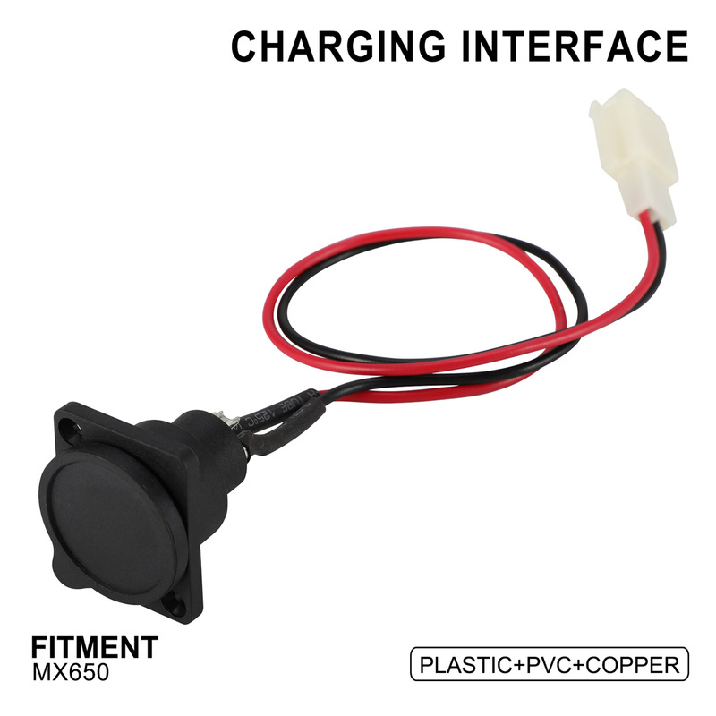 Suitable for Mx650 Motorcycle Charging Interface Charging Line Modification Accessories