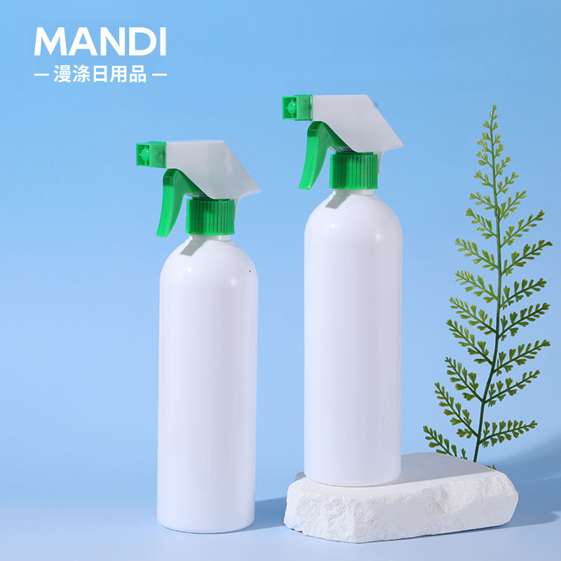厂家供应PET500ML消毒水喷雾瓶 清洗剂油污净瓶家用园艺浇花喷壶