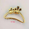 Advanced hairgrip with butterfly, hairpins, metal hair accessory, crab pin, shark, South Korea, high-quality style, wholesale