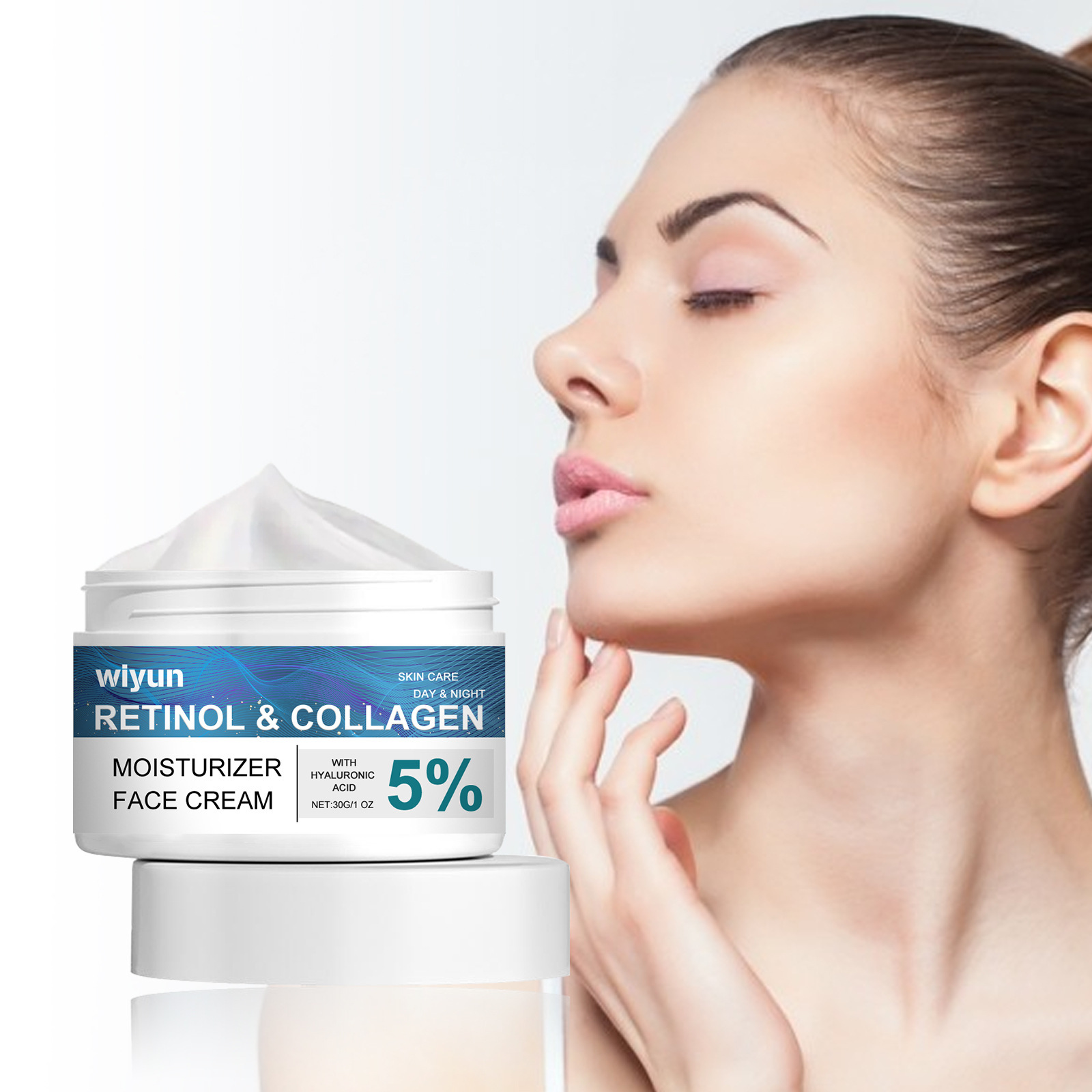 Wiyun Retinol Face Cream Deeply Hydrating and Long-Lasting Moisturizing Skin Care Cream