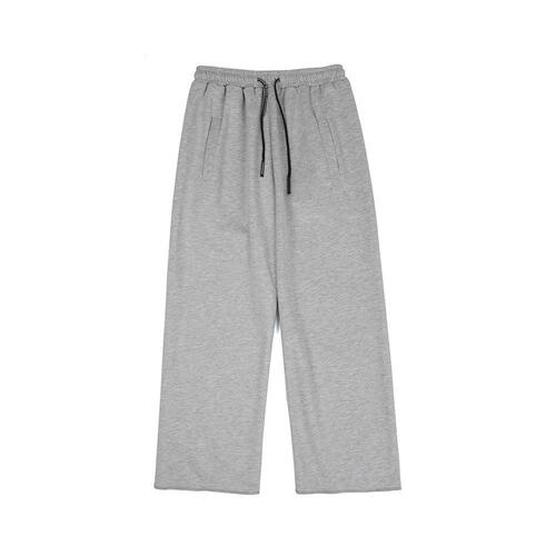 Summer thin work pants for men, casual pants, Korean style, trendy, student straight-leg pants, nine-inch pants, loose and versatile pants for men