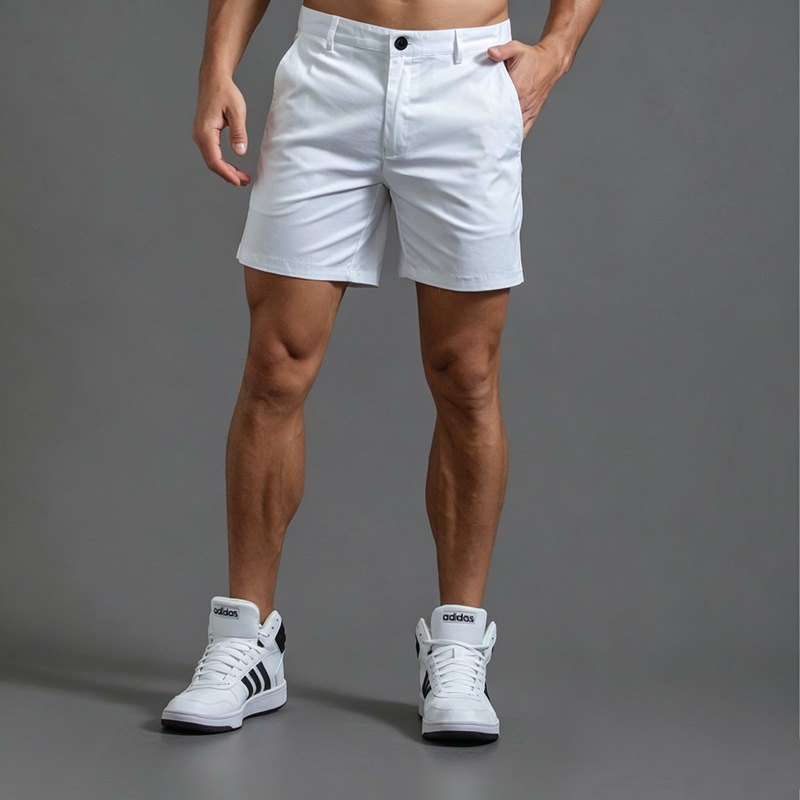 Men's pure cotton shorts, trendy men's three-quarter pants, four-quarter pants, men's casual mid-length pants, plus-size men's trousers Men's pure cotton shorts, trendy men's three-quarter pants, four-quarter pants, men's casual mid-length pants, plus-size men's trousers
