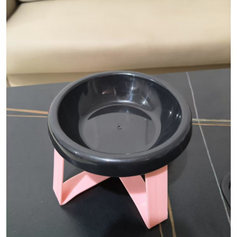 飞碟猫咪宠物碗可爱猫碗架幼犬护颈猫碗狗碗猫碗带支架加高猫碗|undefined