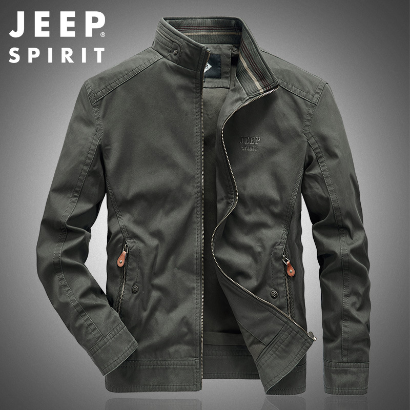 2021 Men's autumn new simple fashion stand collar jacket plus fat size jacket coat 0255 2021 Men's autumn new simple fashion stand collar jacket plus fat size jacket coat 0255