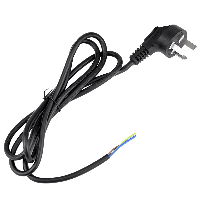 厂家供应国标电源线插头 三芯国标 3C国标电源线 三芯电源线定