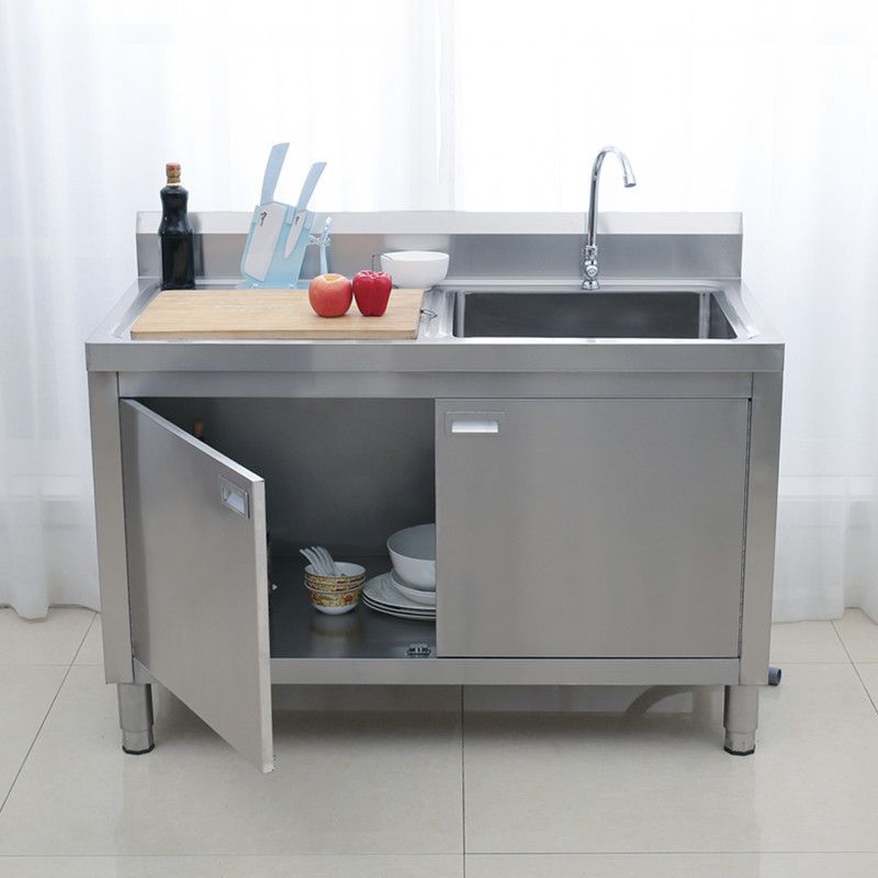 Stainless steel pool commercial Double pool Basin Integrated kitchen water tank household Vegetables pool Sink wholesale