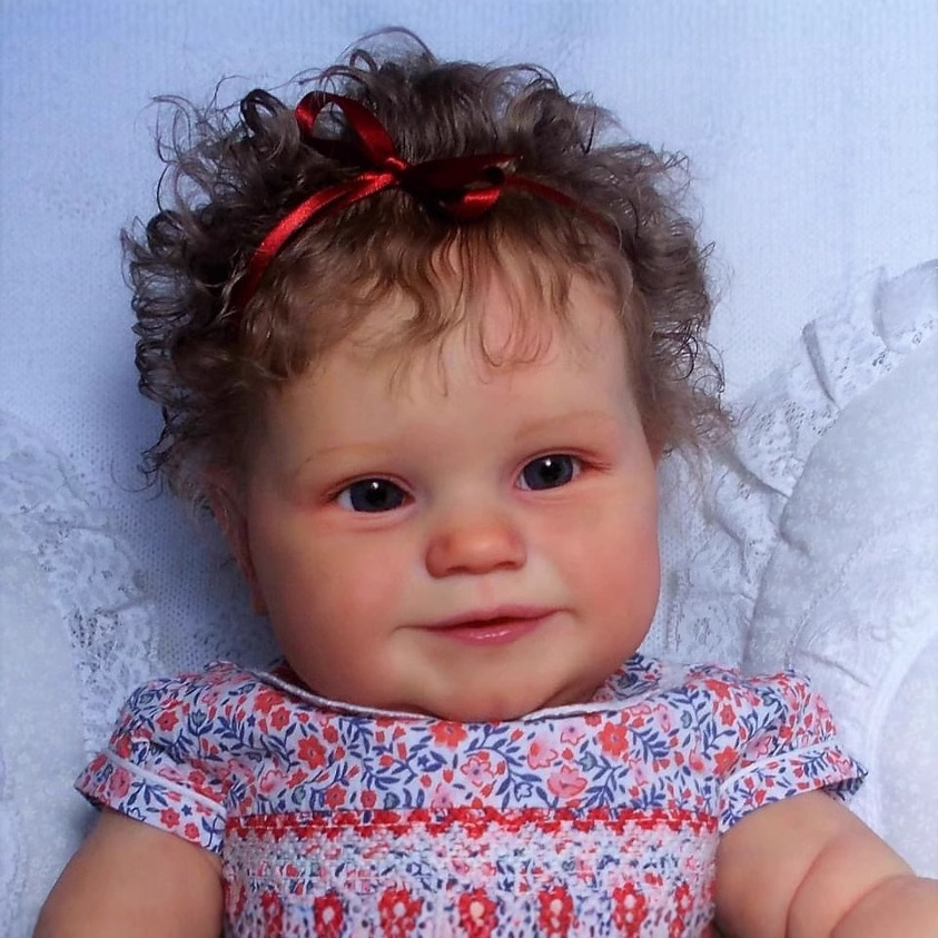60cm simulación de bebé renacido muñeca niño de seda venosa de la sangre visible transfronteriza suministro de comercio electrónico