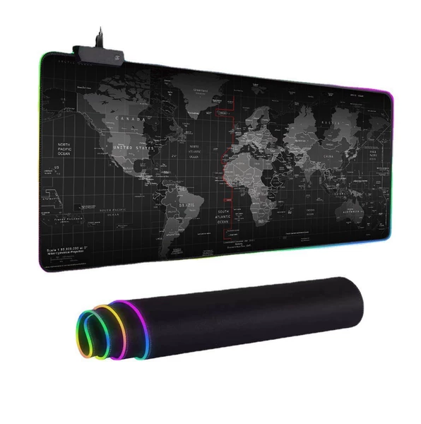 800*300*4mm black map version