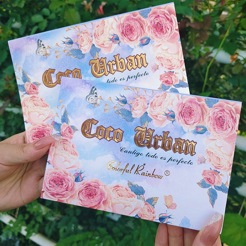200g Weight Shading Powder Type Of Cosmetics Elegant Cute Flower Paper Shading Powder