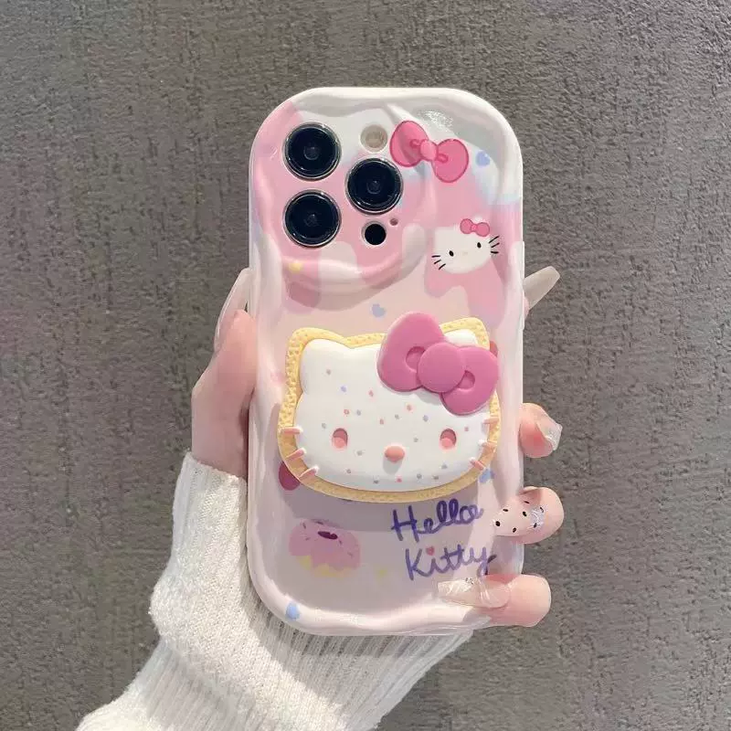 Hello Kitty, совместимые трубки для мороженого, мобильного телефона, карта картинка воздушный пакет