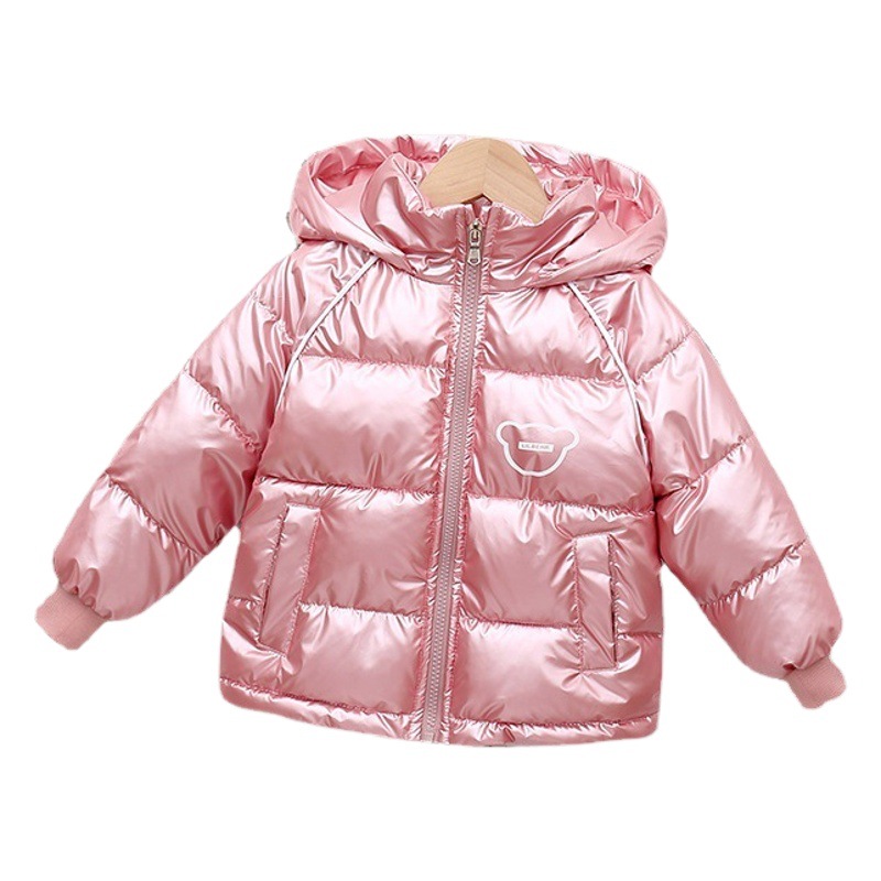 Chaqueta de algodón con capucha