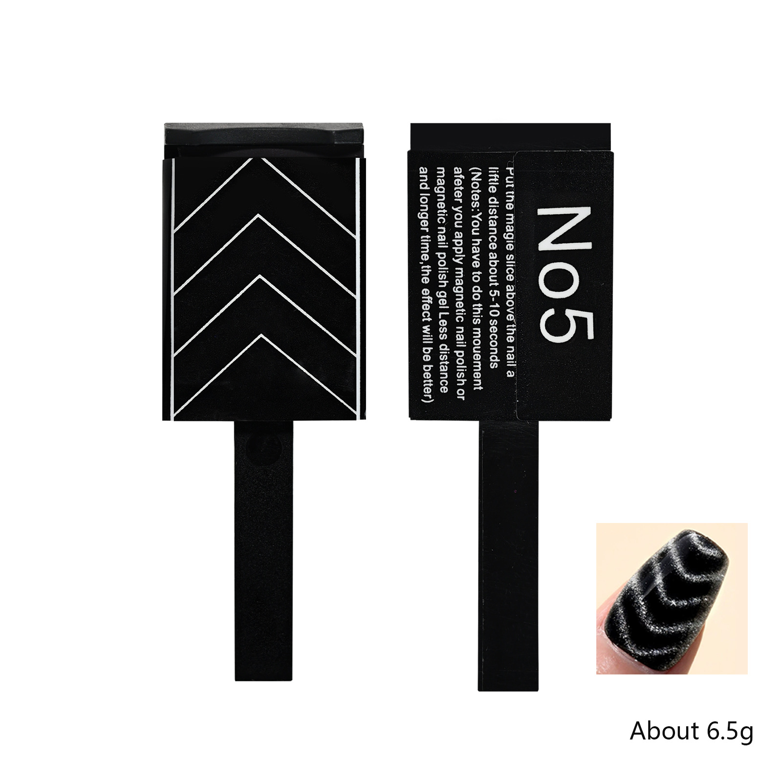 Herramientas para decoración de uñas, imán magnético súper fuerte para ojo de gato con varios estilos, imán para gel de ojo de gato, varita magnética multifuncional pequeña