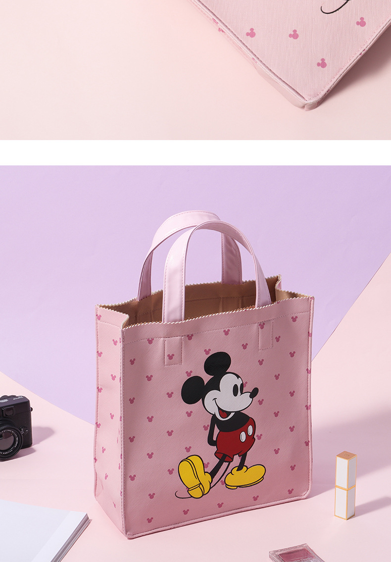 New Disney Strawberry Bear Dog Teeth Tote bag Women's Homework picnic hand bag shoulder bag