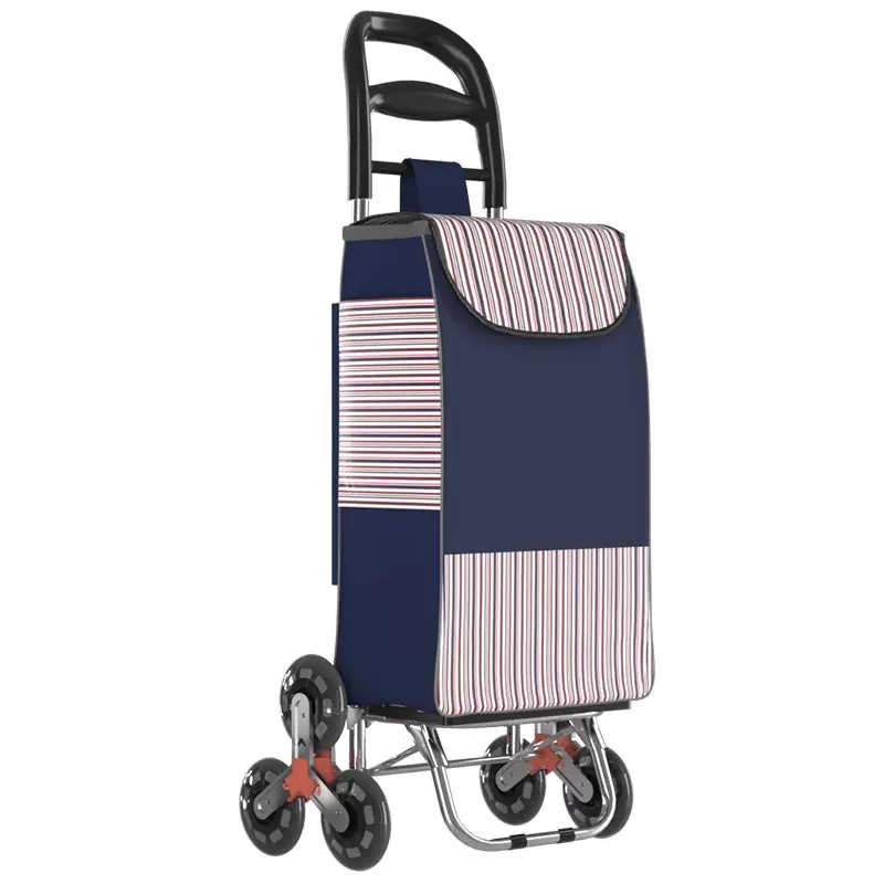 买菜小拉车家用便携超市购物车老人爬楼轻便拖车可移动拉杆手推车