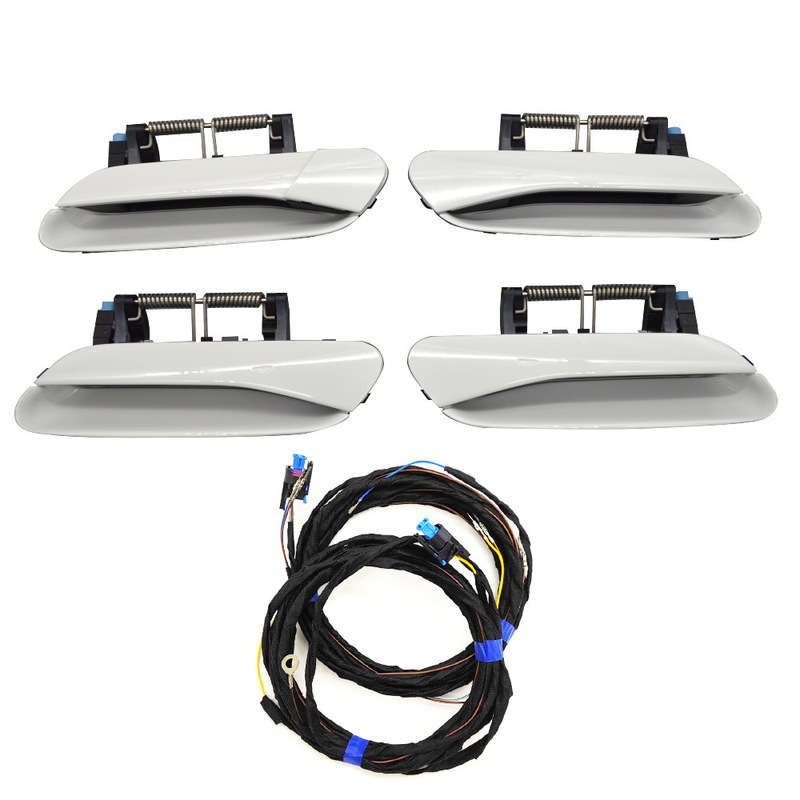 Suitable for Vw Id4 Id6 Keyless Entry Handle High-End Rear Door Handle with Cable Set Four-Door Inductor