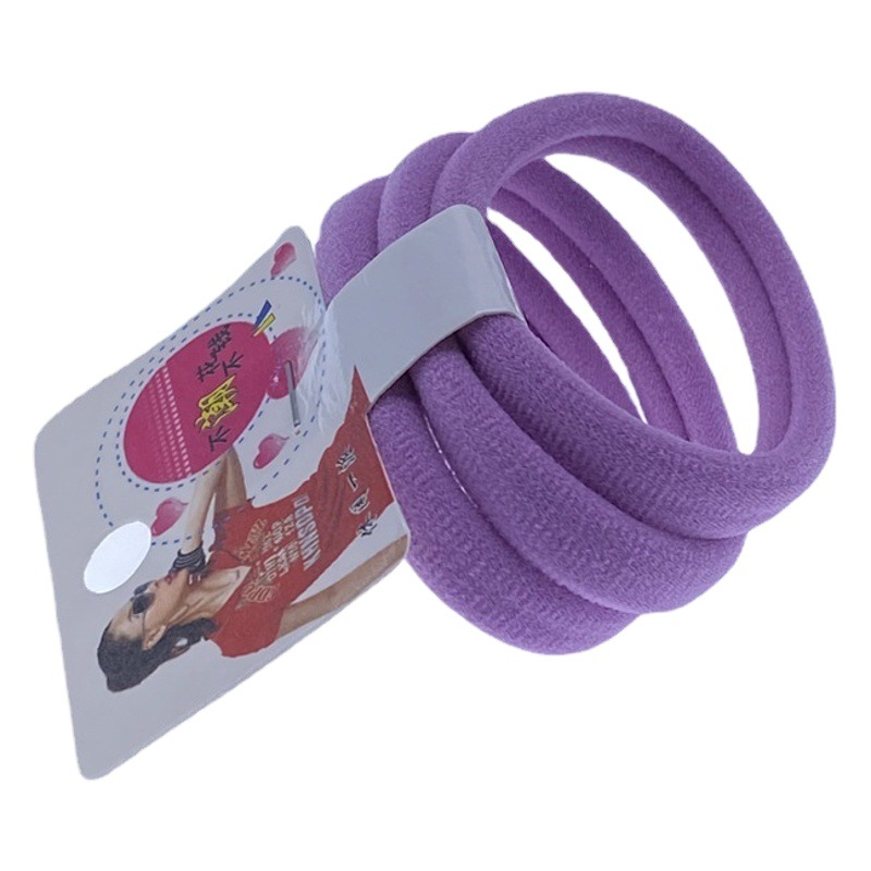 Banda de goma desechable, cubo grande, color negro, anillo para el cabello de alta elasticidad, niños y adultos, tira fuerte, banda de goma continua, tienda de 2 yuanes