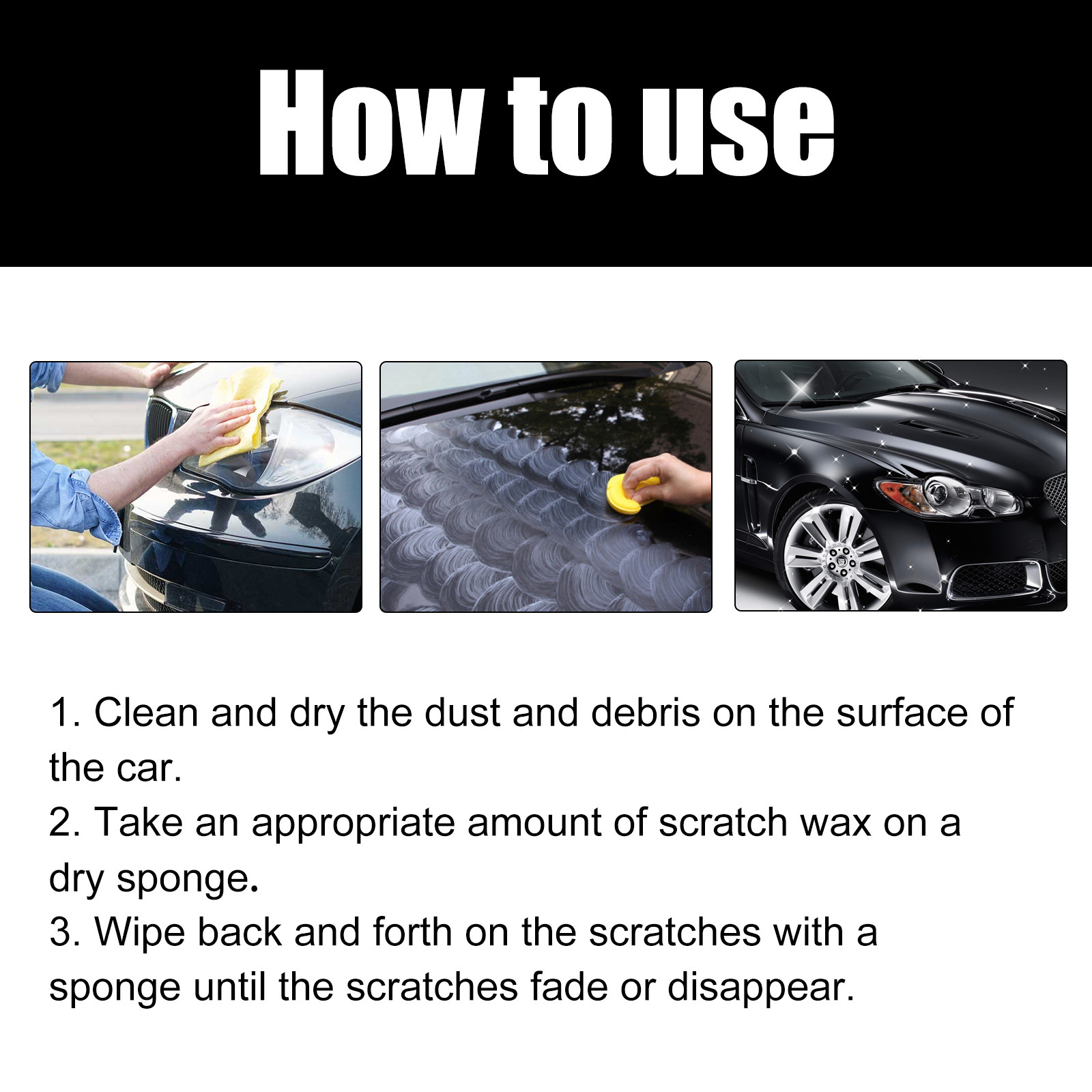 Rayhong car scratch wax car paint protection polishing mark maintenance paint repair cleaning decontamination abrasive
