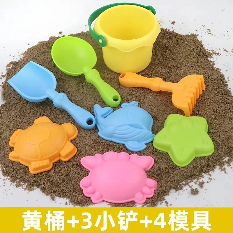 儿童沙滩玩具套装挖沙玩雪打雪仗工具户外摆地摊批发耐摔戏水铲雪|undefined