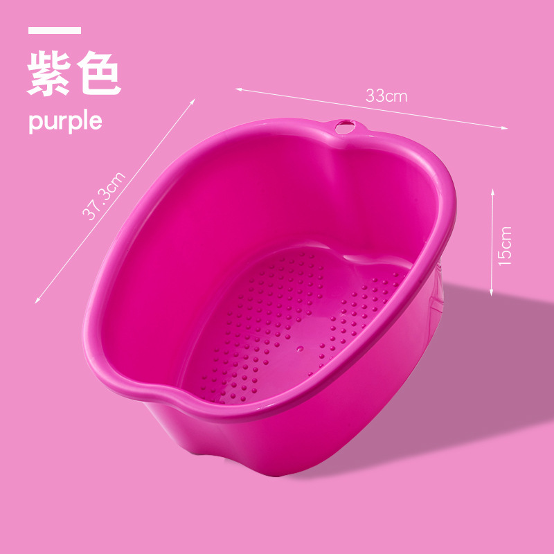 Cubo para baño de pies engrosado, lavabo para baño de pies de plástico, lavabo para baño de pies con masaje de pies, cubo para baño de pies, cubo para baño de pies, cubo para baño de pies