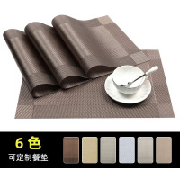 Lót bàn ăn phương Tây Lót cách nhiệt bàn ăn Lót chống thấm nước cao cấp Lót bàn ăn Lót đĩa rau sang trọng nhẹ Lót cốc tùy chỉnh