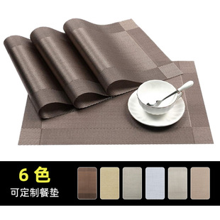 Western Food Mat, Dining Table Insulation Mat, High-End Waterproof and Anti-Scalding Mat, Placemat, Plate Mat, Accessible Luxury Dish Mat, Coaster Customization