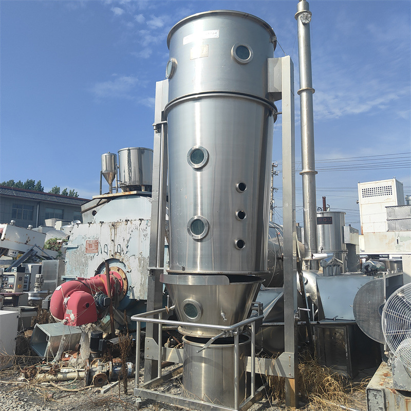 回收二手沸腾干燥机  化工真空干燥设备  不锈钢物料烘干机