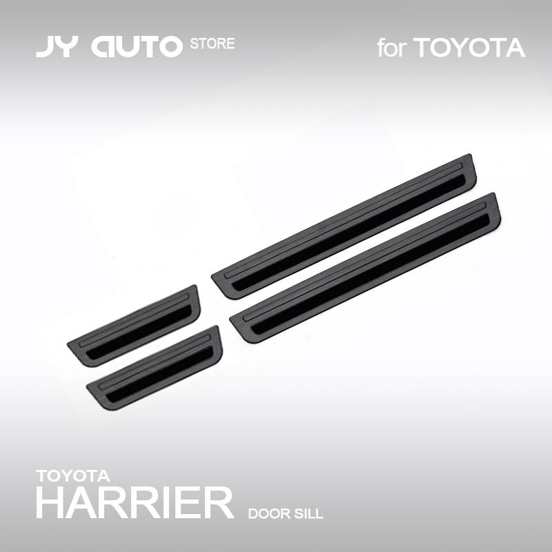 Suitable for 2022 Lingfang HARRIER/Weiqi VENZA pedal black titanium brushed welcome pedal 304 stainless steel