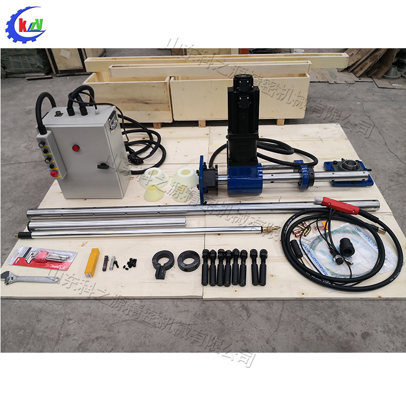 300mm数控型镗焊一体机 小型便携式移动镗床内圆轴承孔补焊机