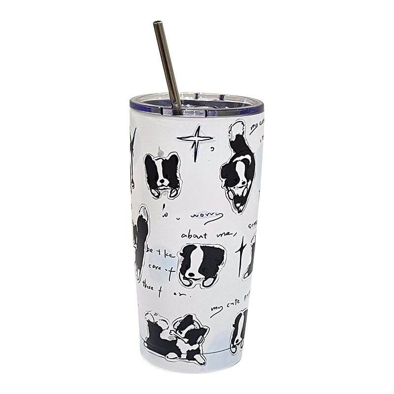 Original 2023 nueva taza de vacío portátil taza de agua taza de gran capacidad portátil de alta apariencia de acero inoxidable