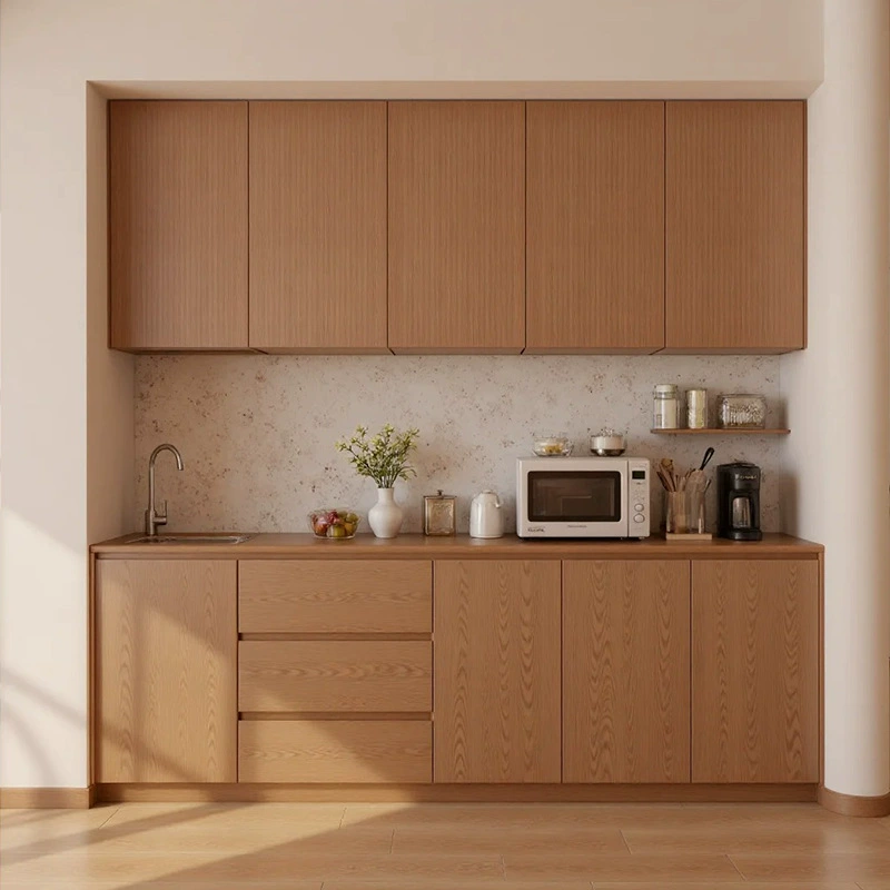 Минималистичный буфет в стиле бревенчатого дома, легкий роскошный шкаф для хранения в гостиной, винный шкаф, шкаф для столовой, высокий шкаф, многослойная интегрированная европейская сосновая доска