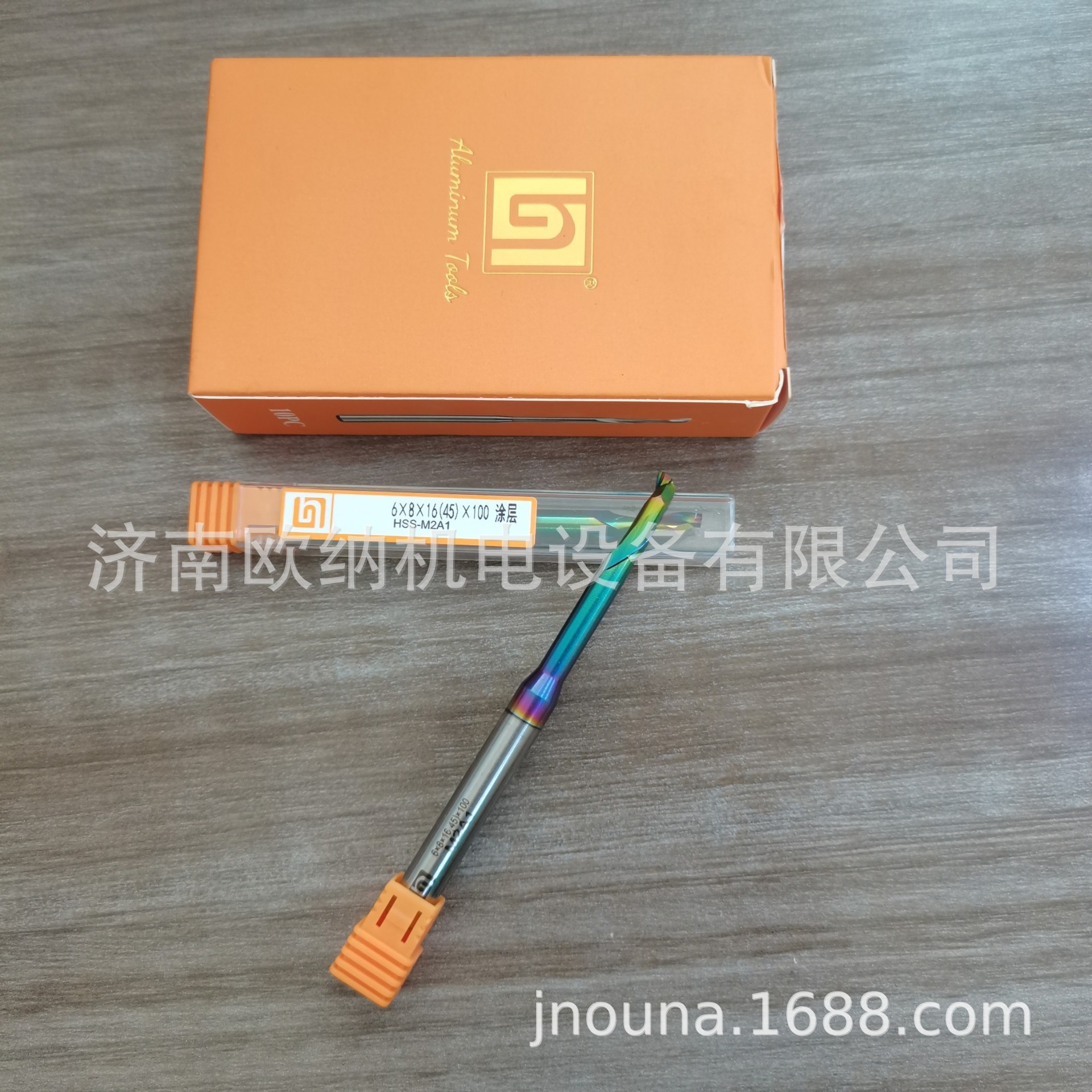 铝门窗单刃仿形铣刀含铝高速钢铝合金型材幕墙专用涂层铣刀8*100