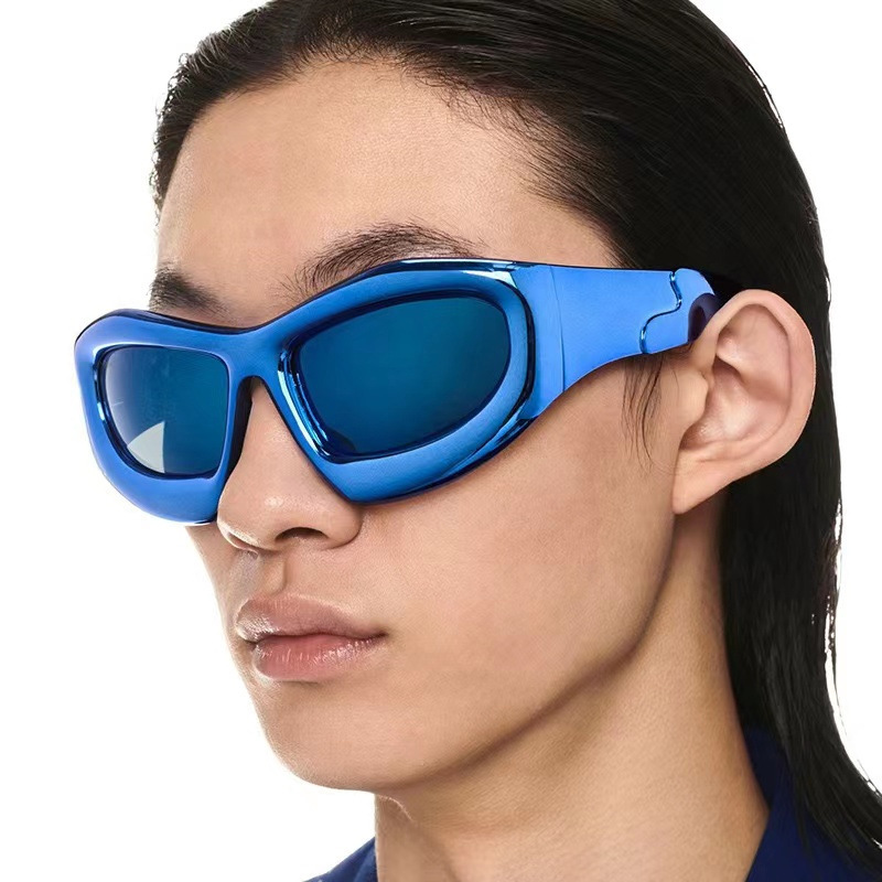 Europa y América nueva y2g en forma especial marco de la calle hip hop estilo gafas de sol al aire libre de moda gafas de sol UV400