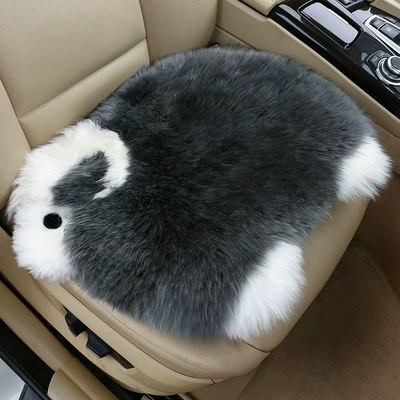 New car plush cushion: Wool pad