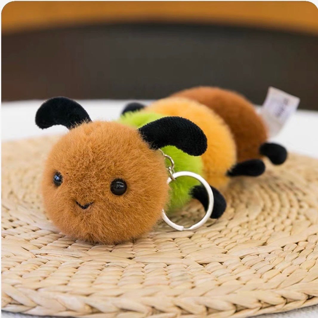 Cuatro pulgadas muñeca de peluche pequeño colgante muñeca llavero muñeca mochila colgante juguete de peluche regalo