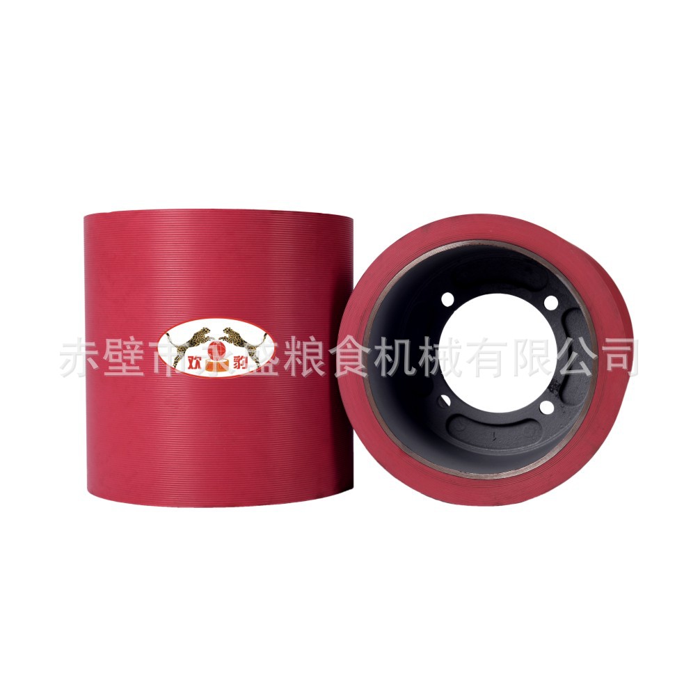 Best-selling 10-inch rice huller rubber roller styrene-butadiene butadiene rubber roller thickened wear-resistant rice huller rubber roller