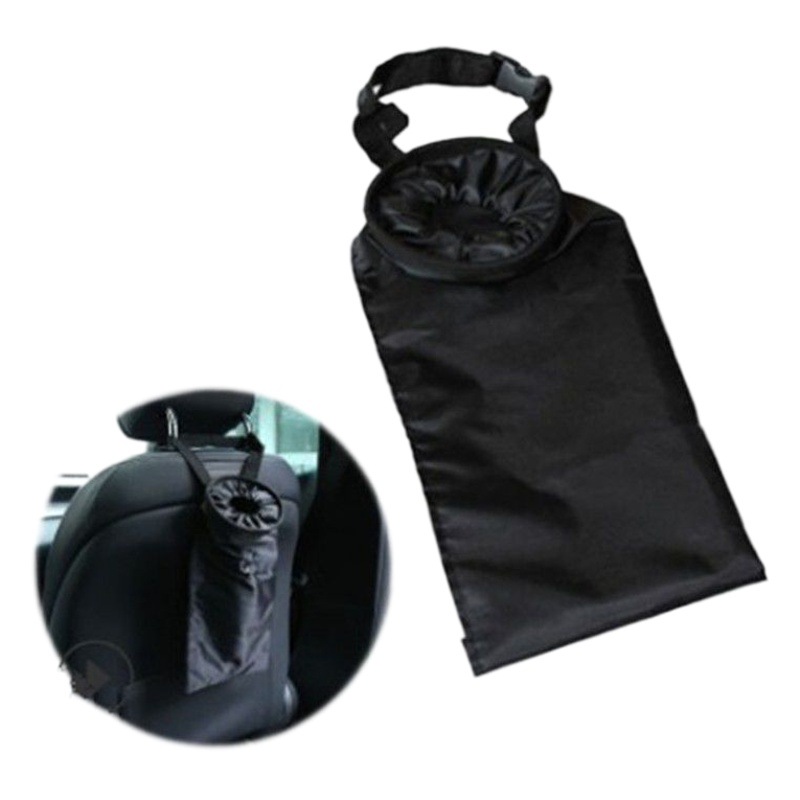 Bolsa de basura del coche silla trasera del coche basura puede silla del coche trasero colgando bolsa de almacenamiento multifuncional suministros para automóviles