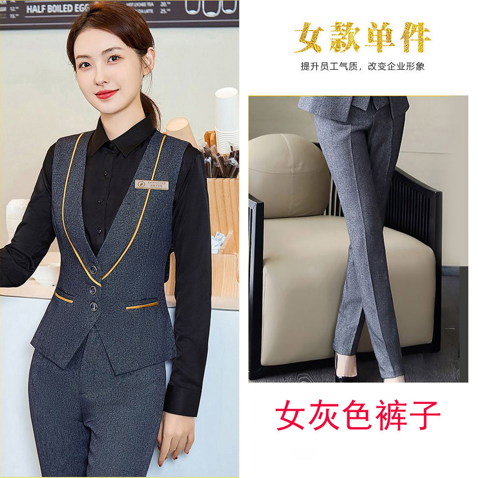 Женские серые брюки 40 юаней