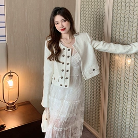 时尚休闲套装;连衣裙;女式针织衫