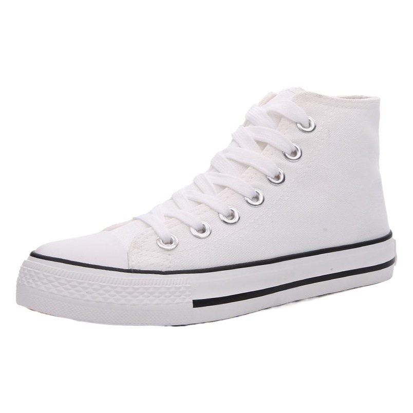 Fugubu Manufacturer Cloth Shoes Wholesale Korean Style Men's and Women's Shoes New Couple High-Top Canvas Shoes Casual Shoes Dropshipping
