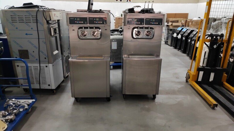 Second-Hand Ice Cream Machine Best World Ice Cream Machine Vertical Type Second-Hand Ice Cream Machine Best World Ice Cream Machine Vertical Type