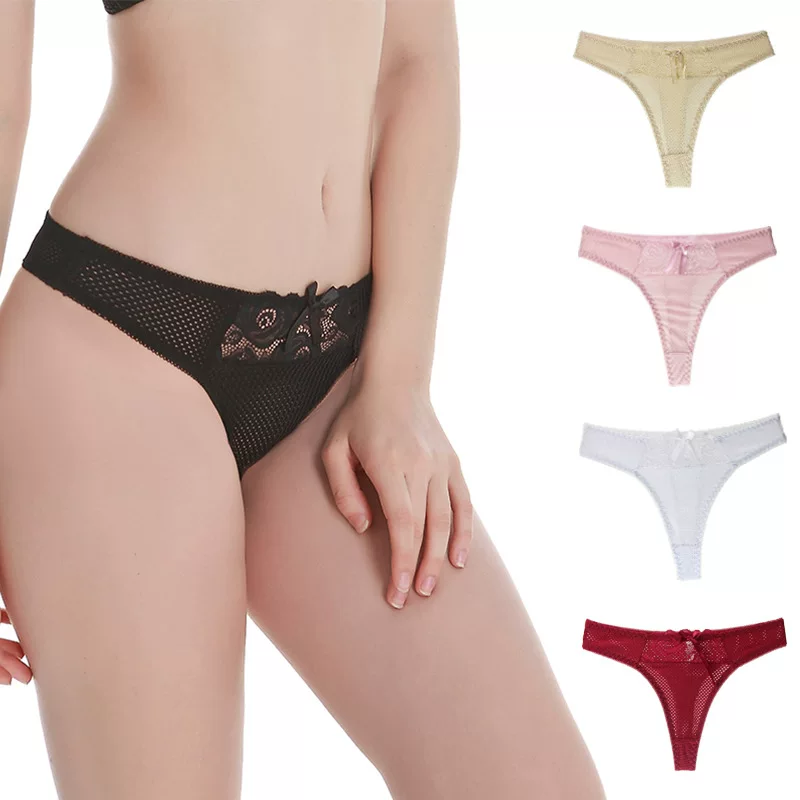 Брюки из кружева, ультратонкие sexy белье для коррекции формы бёдер, средней посадки, плюс-сайз