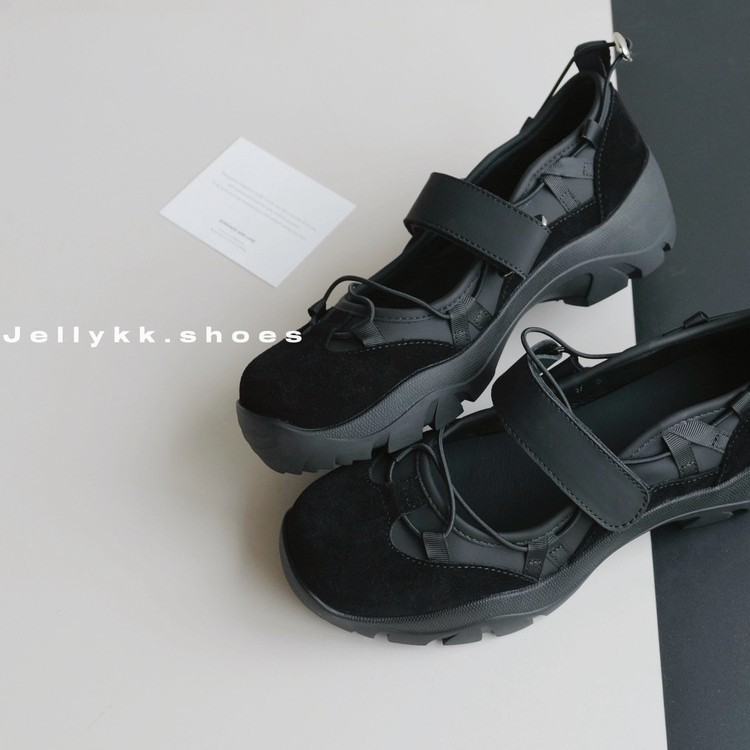 5Cm/7Cm Color Matching Design Ins Blogger Sweet and Cool Outfit Thick-Soled Soft-Soled Fashion Casual Shoes Popular Women's Shoes