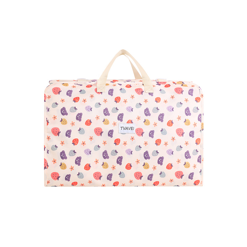 Runhui Bolsa colgante de viaje Bolsa de almacenamiento de artículos de ropa interior dividida Bolsa colgante de almacenamiento simple para el hogar Bolsa de almacenamiento de equipaje de viaje