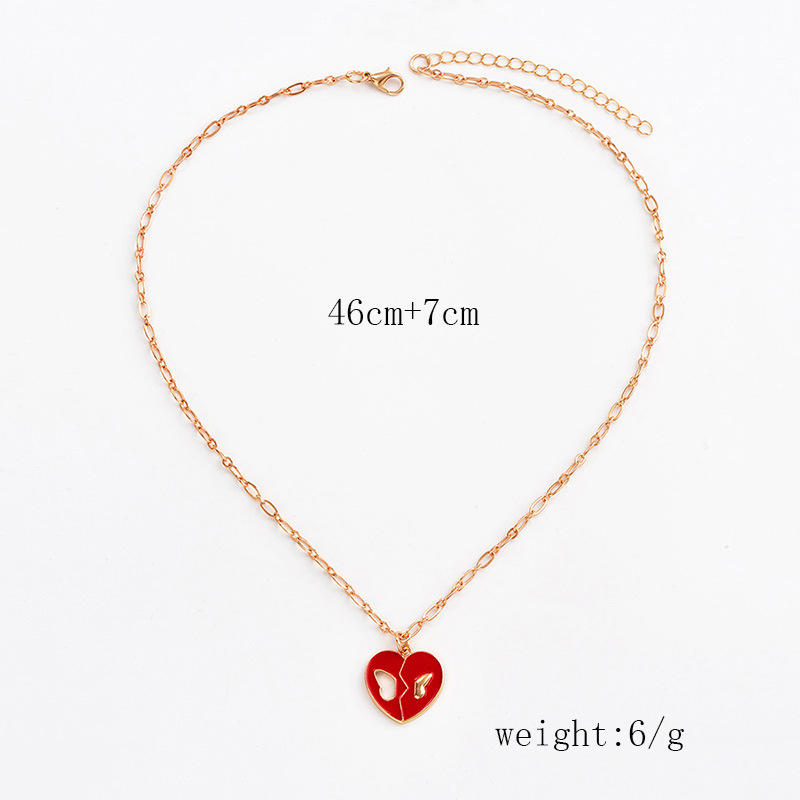 1 Piece Fashion Heart Shape Alloy Plating Womenu0027S Pendant Necklace